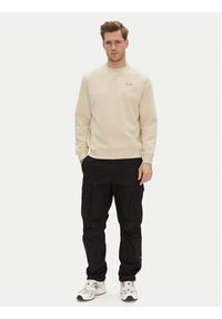 Hunter Bluza May HARM0058251 Beżowy Relaxed Fit. Kolor: beżowy. Materiał: bawełna #4