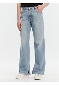 ViCOLO Jeansy DD5065 Niebieski Wide Leg. Kolor: niebieski #1