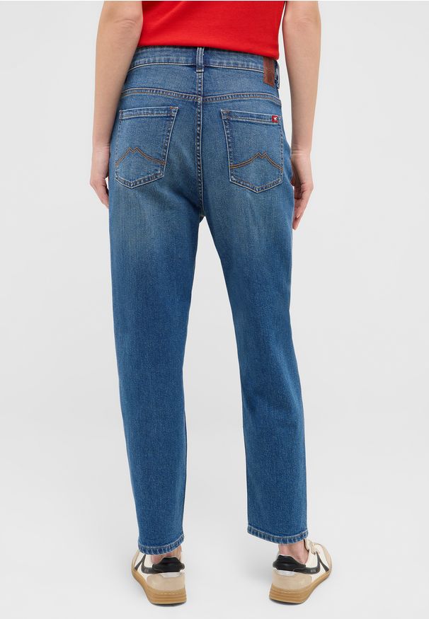 Damskie Spodnie Jeansowe Mustang Style Charlotte Tapered Denim Blue 1016916 5000 681