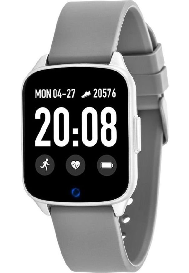 Smartwatch Rubicon RNCE42 SIBX 01AX Szary. Rodzaj zegarka: smartwatch. Kolor: szary