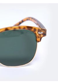 Big-Star - Okulary przeciwsłoneczne unisex z motywem zwierzęcym Kolen 803. Kolor: brązowy. Wzór: motyw zwierzęcy #5