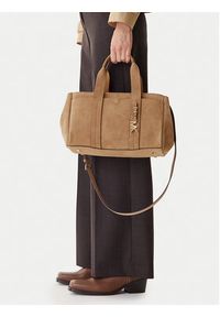 MICHAEL Michael Kors Torebka Romee 30F5G1ZS1S Brązowy. Kolor: brązowy. Materiał: skórzane, zamszowe #5