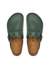 Birkenstock Klapki Boston Pro Le 1026081 Zielony. Kolor: zielony. Materiał: skóra #4