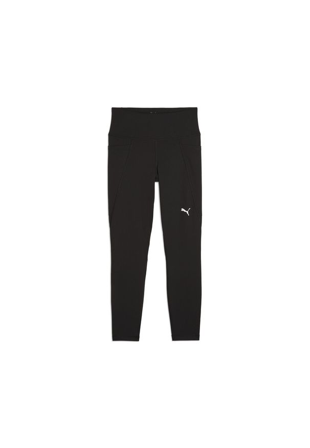 Puma - Damskie legginsy TAD ESSENTIALS o długości 7/8 PUMA Black. Stan: podwyższony. Kolor: czarny. Sport: fitness