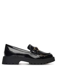 DeeZee Loafersy 23038T235 Czarny. Kolor: czarny. Materiał: materiał, syntetyk