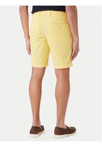 TOMMY HILFIGER - Tommy Hilfiger Szorty materiałowe Denton 9.5 MW0MW42351 Żółty Slim Fit. Kolor: żółty. Materiał: bawełna #3