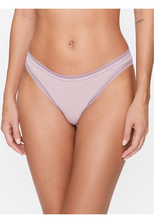 Calvin Klein Underwear Figi klasyczne 000QD3766E Fioletowy. Kolor: fioletowy. Materiał: syntetyk