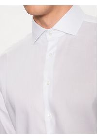 Seidensticker Koszula 01.293677 Biały Shaped Fit. Kolor: biały. Materiał: bawełna #4