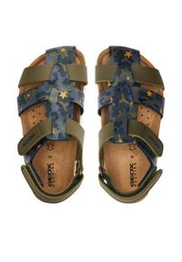 Geox Sandały B Sandal Chalki Boy B452QA 00454 C3375 S Zielony. Kolor: zielony #6