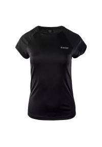 Hi-tec - Koszulka damska Hi-Tec Lady Alna - czarna, Rozmiar XL. Kolor: czarny. Materiał: materiał. Sport: bieganie, kolarstwo, fitness #1
