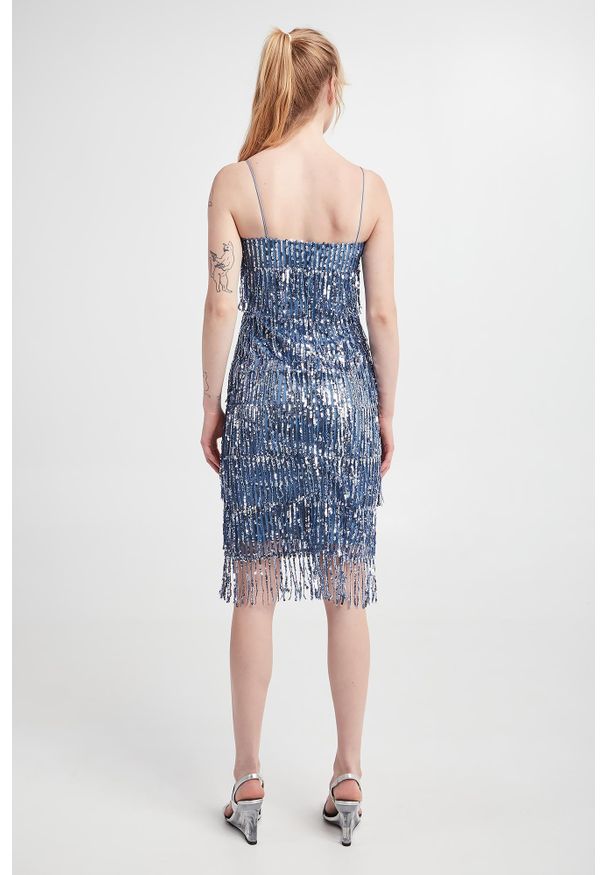 Samsoe & Samsoe - Sukienka cekinowa Astelia SAMSØE SAMSØE