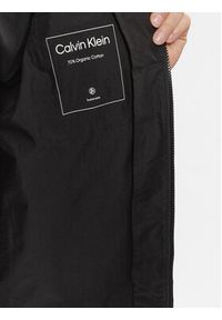 Calvin Klein Kurtka przejściowa Recycled Light Shirt Jacket K10K107136 Czarny Regular Fit. Kolor: czarny. Materiał: bawełna, syntetyk