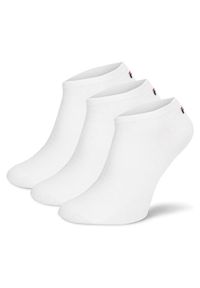 Fila Skarpety Niskie Męskie F9100-AW24 (3-pack) Biały. Kolor: biały #1