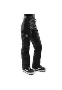 SIROKO - Spodnie snowboardowe damskie P1-W Vader. Kolor: czarny. Sezon: zima. Sport: snowboard