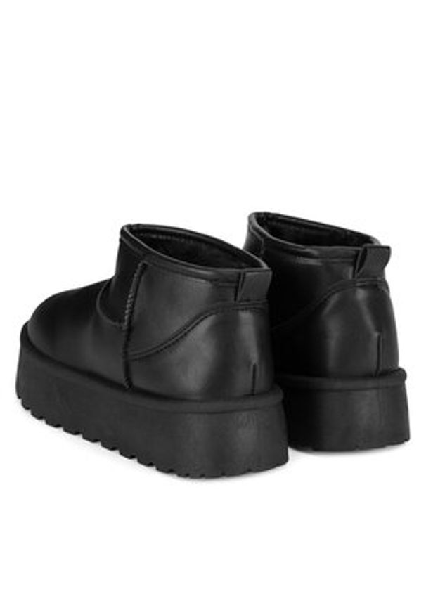 Jenny Fairy Śniegowce WSX23-19 Czarny. Kolor: czarny. Materiał: materiał