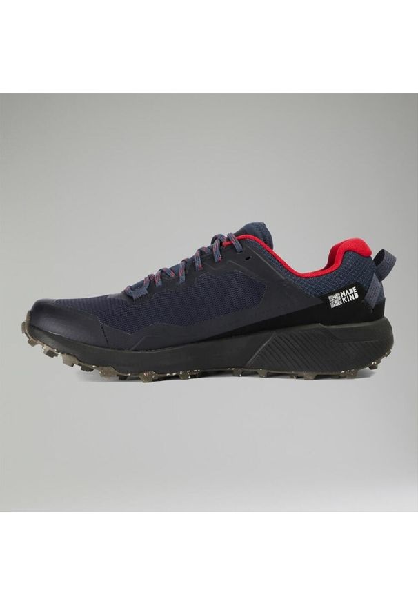 Buty outdoor męskie Berghaus Revolute Active Shoe. Kolor: czarny, niebieski, wielokolorowy. Sport: outdoor