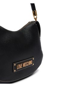 Love Moschino - LOVE MOSCHINO Torebka JC4286PP0OK1400A Czarny. Kolor: czarny. Materiał: skórzane #4
