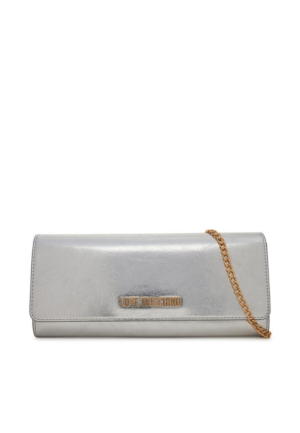 Love Moschino - Torebka LOVE MOSCHINO. Kolor: srebrny