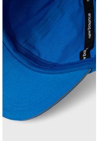 New Balance czapka z nadrukiem. Kolor: niebieski. Wzór: nadruk