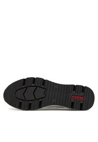 Rieker Sneakersy N6304-80 Biały. Kolor: biały. Materiał: skóra