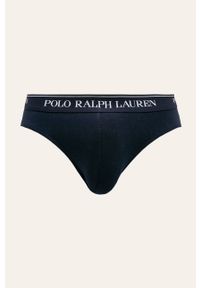 Polo Ralph Lauren - Slipy (3-pack). Kolor: niebieski. Materiał: bawełna, dzianina, elastan. Wzór: gładki #4