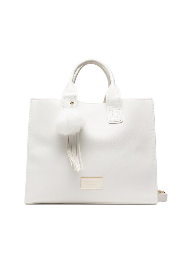 Monnari Torebka BAG0040 Biały. Kolor: biały. Materiał: skórzane