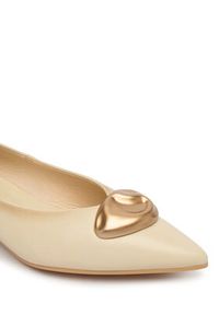 Hispanitas Czółenka HV264775 C003 Écru. Materiał: skóra #5