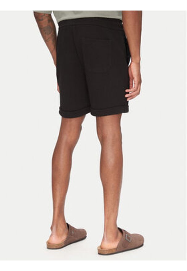 Only & Sons Szorty materiałowe New Kodyl 22033722 Czarny Regular Fit. Kolor: czarny. Materiał: wiskoza