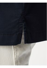 TOMMY HILFIGER - Tommy Hilfiger Kurtka przejściowa Blend MW0MW43471 Granatowy Regular Fit. Kolor: niebieski. Materiał: bawełna #4