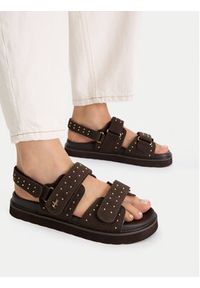 MEXX Sandały CEO-HY86009-27 Brązowy. Kolor: brązowy. Materiał: skóra #8