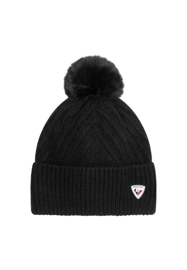 Czapka zimowa damska Rossignol Sara. Kolor: czarny. Sezon: zima. Styl: sportowy