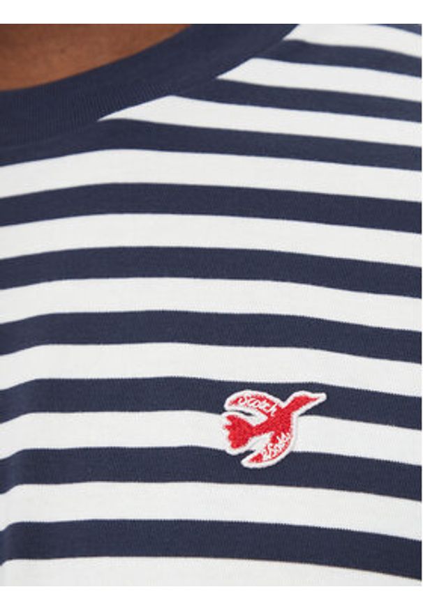 Scotch & Soda T-Shirt 178581 Granatowy Regular Fit. Kolor: niebieski. Materiał: bawełna