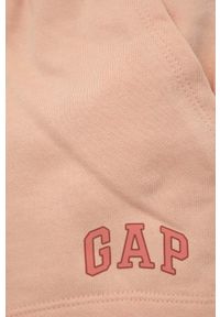 GAP szorty dziecięce kolor pomarańczowy z nadrukiem regulowana talia. Okazja: na co dzień. Kolor: pomarańczowy. Wzór: nadruk. Styl: casual #2