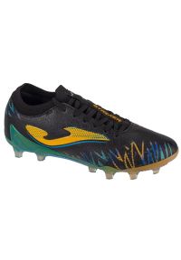 Buty Joma Striker 2401 Fg STRIKW2401FG czarne. Kolor: czarny. Materiał: syntetyk, materiał. Szerokość cholewki: normalna. Sport: piłka nożna