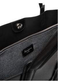 Pepe Jeans Torebka Audrey Limited PL031663 Czarny. Kolor: czarny. Materiał: skórzane