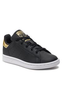 Adidas - adidas Sneakersy Stan Smith C GY4262 Czarny. Kolor: czarny. Materiał: skóra. Model: Adidas Stan Smith