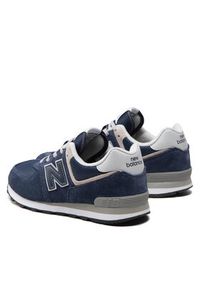 New Balance Sneakersy GC574EVN Granatowy. Kolor: niebieski. Materiał: zamsz, skóra