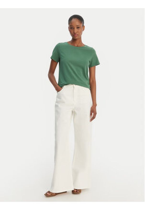 Weekend Max Mara Jeansy Medina 2615131051 Biały Wide Leg. Kolor: biały