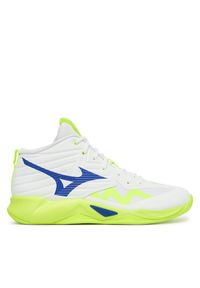 Buty halowe Mizuno. Kolor: biały. Model: Mizuno Wave #1