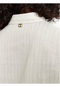 TwinSet - TWINSET Koszula 241TT2221 Biały Loose Fit. Kolor: biały. Materiał: bawełna #5