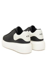 Armani Exchange Sneakersy XW002149 AF19528 MC024 Czarny. Kolor: czarny. Materiał: skóra #5