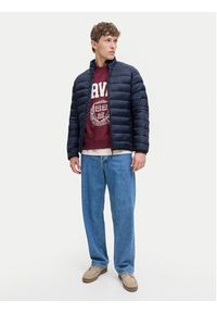 Jack & Jones - Jack&Jones Kurtka przejściowa Bradley 12280971 Granatowy Regular Fit. Kolor: niebieski. Materiał: syntetyk