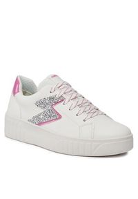 Geox Sneakersy J Mikiroshi Girl J45DVA 0BCEW C0563 D Biały. Kolor: biały