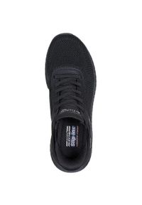 skechers - Buty do chodzenia damskie Skechers Bbk Bob Sqaud. Zapięcie: sznurówki. Kolor: czarny. Materiał: materiał, syntetyk, tkanina. Szerokość cholewki: normalna. Sport: turystyka piesza