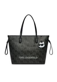 Karl Lagerfeld - KARL LAGERFELD Torebka A1W30389 Czarny. Kolor: czarny. Materiał: skórzane #1