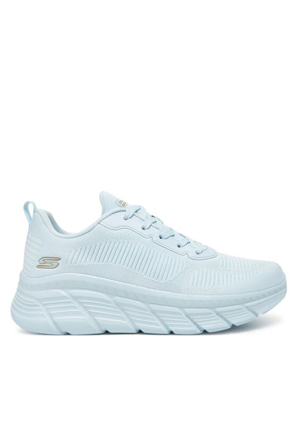 skechers - Skechers Sneakersy Bobs B Flex Hi-Flying Hi 117385/LTBL Niebieski. Kolor: niebieski. Materiał: materiał