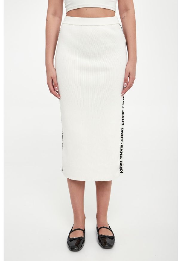 Spódnica midi DKNY JEANS. Materiał: jeans