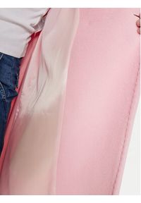 Marella Płaszcz wełniany Dede 2423016082 Różowy Regular Fit. Kolor: różowy. Materiał: wełna #5