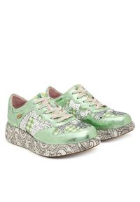 Laura Vita Sneakersy Nikito 52 Zielony. Kolor: zielony. Materiał: skóra #4