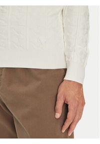 Guess Sweter M5YR07 Z3FC2 Biały Regular Fit. Kolor: biały. Materiał: wiskoza #4